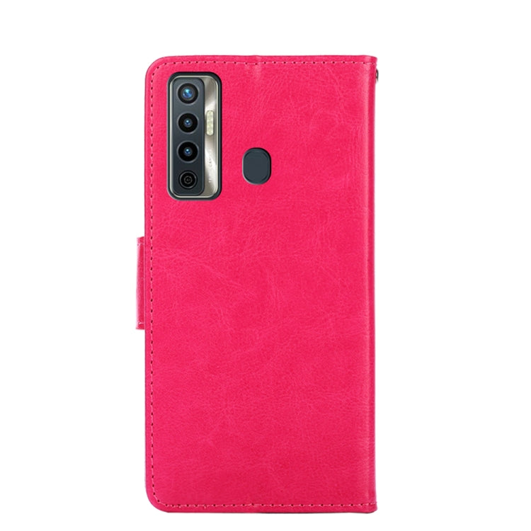 For Tecno Camon 17 Crystal Texture Horizontal Flip Leather Case with Holder & Card Slots & Wallet