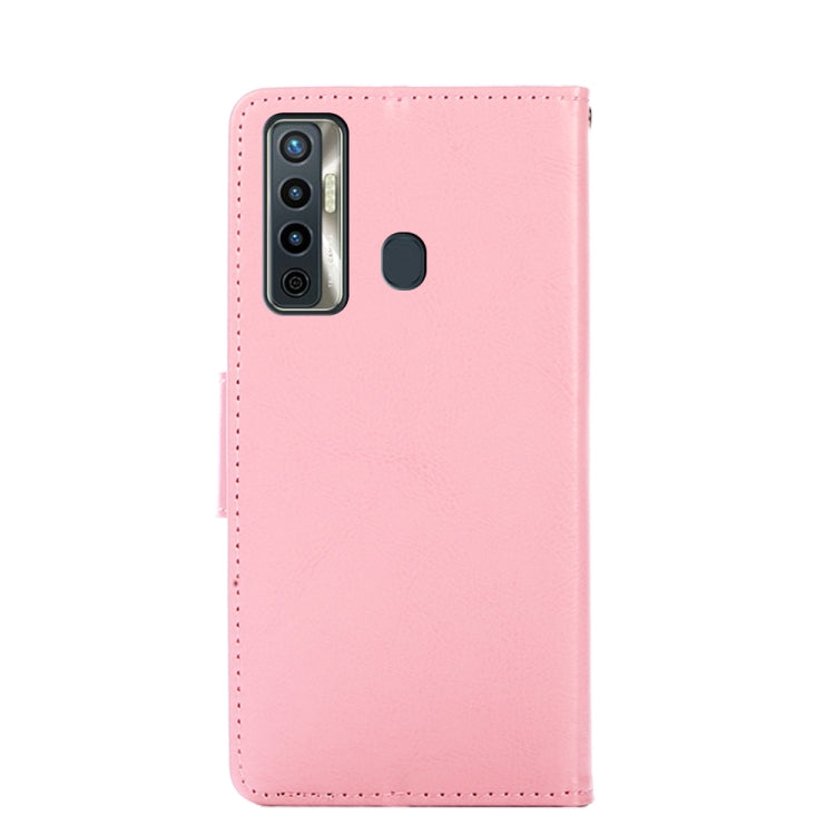 For Tecno Camon 17 Crystal Texture Horizontal Flip Leather Case with Holder & Card Slots & Wallet