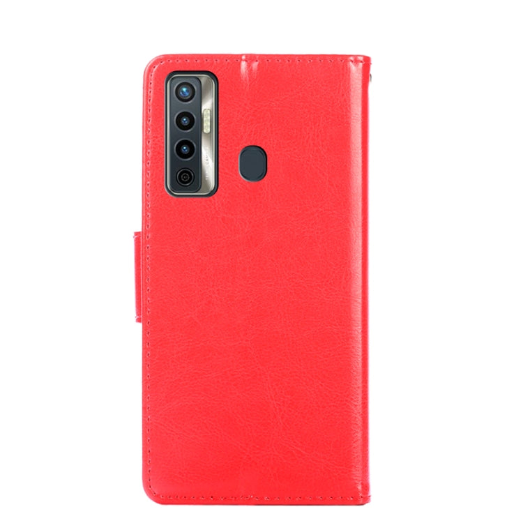 For Tecno Camon 17 Crystal Texture Horizontal Flip Leather Case with Holder & Card Slots & Wallet