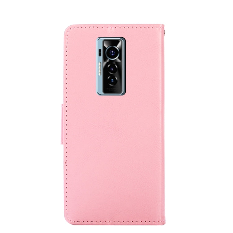 For Tecno Phantom X Crystal Texture Horizontal Flip Leather Case with Holder & Card Slots & Wallet
