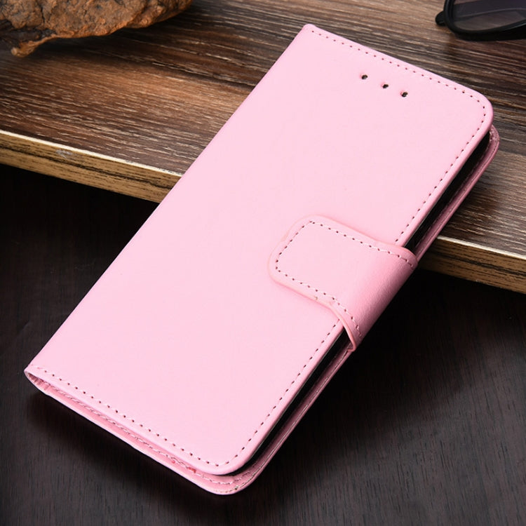 For Tecno Pop 4 Crystal Texture Horizontal Flip Leather Case with Holder & Card Slots & Wallet