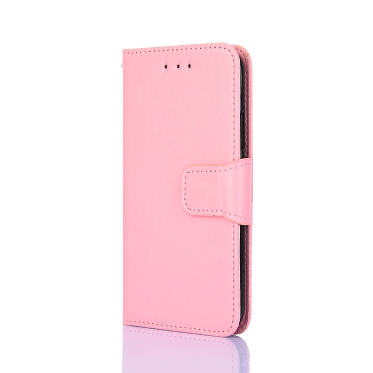 For Tecno Spark 6 GO Crystal Texture Horizontal Flip Leather Case with Holder & Card Slots & Wallet