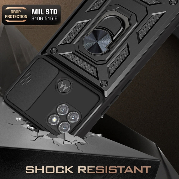 For Motorola Moto G9 Power Sliding Camera Cover Design TPU+PC Protective Case