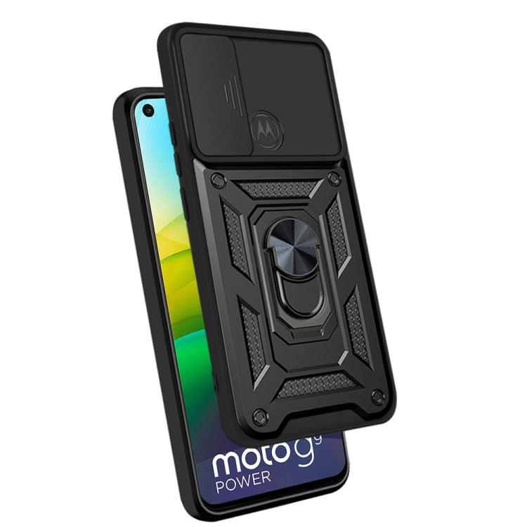 For Motorola Moto G9 Power Sliding Camera Cover Design TPU+PC Protective Case