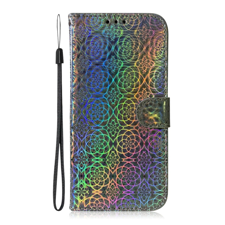 For Galaxy A51 Solid Color Colorful Magnetic Buckle Horizontal Flip PU Leather Case with Holder & Card Slots & Wallet & Lanyard