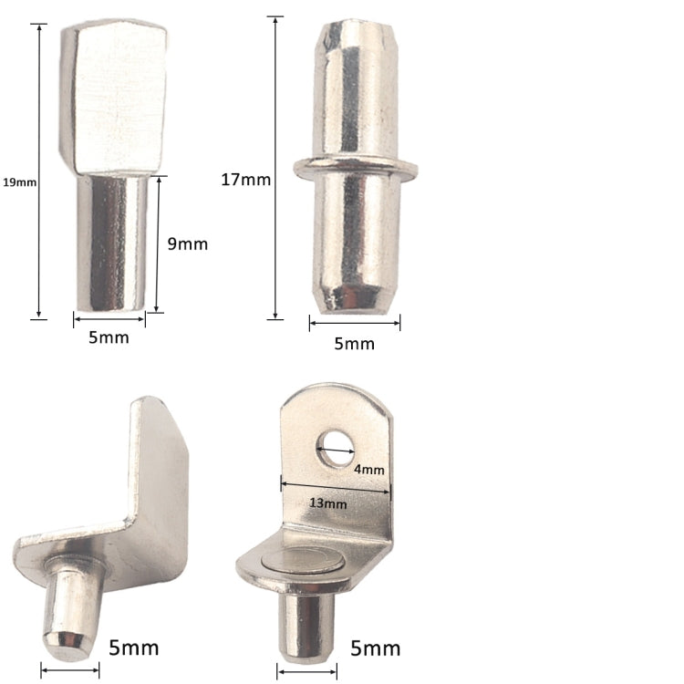 A6128 113 PCS Stationery / Clothes Cabinet Fixing Rack Pin Set