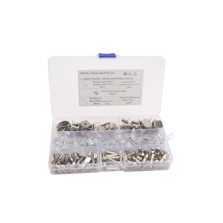A6132 160 PCS Stationery / Clothes Cabinet Fixing Rack Pin Set