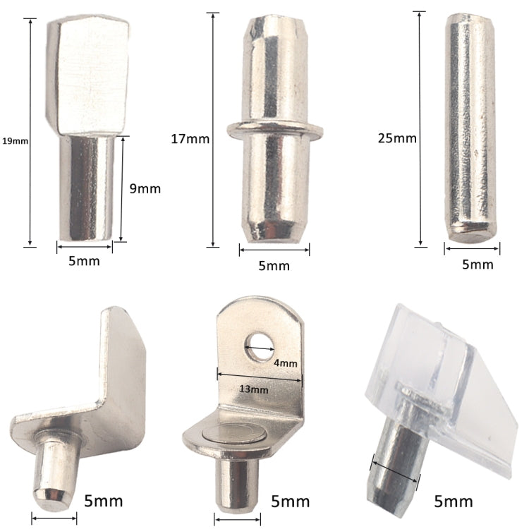 A6132 160 PCS Stationery / Clothes Cabinet Fixing Rack Pin Set