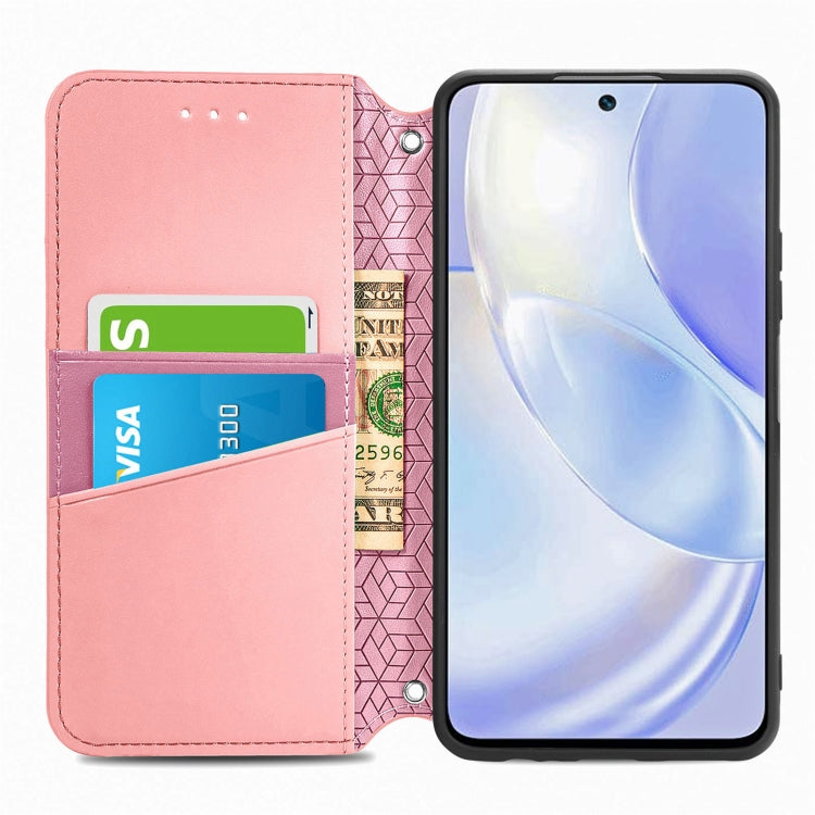 For Huawei nova 8 SE Youth Blooming Mandala Embossed Pattern Magnetic Horizontal Flip Leather Case with Holder & Card Slots & Wallet