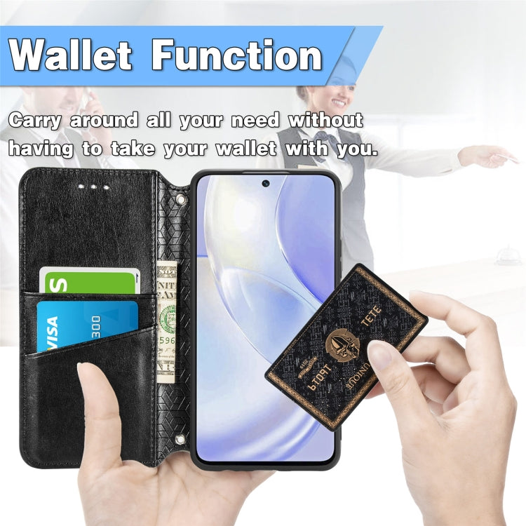 For Huawei nova 8 SE Youth Blooming Mandala Embossed Pattern Magnetic Horizontal Flip Leather Case with Holder & Card Slots & Wallet