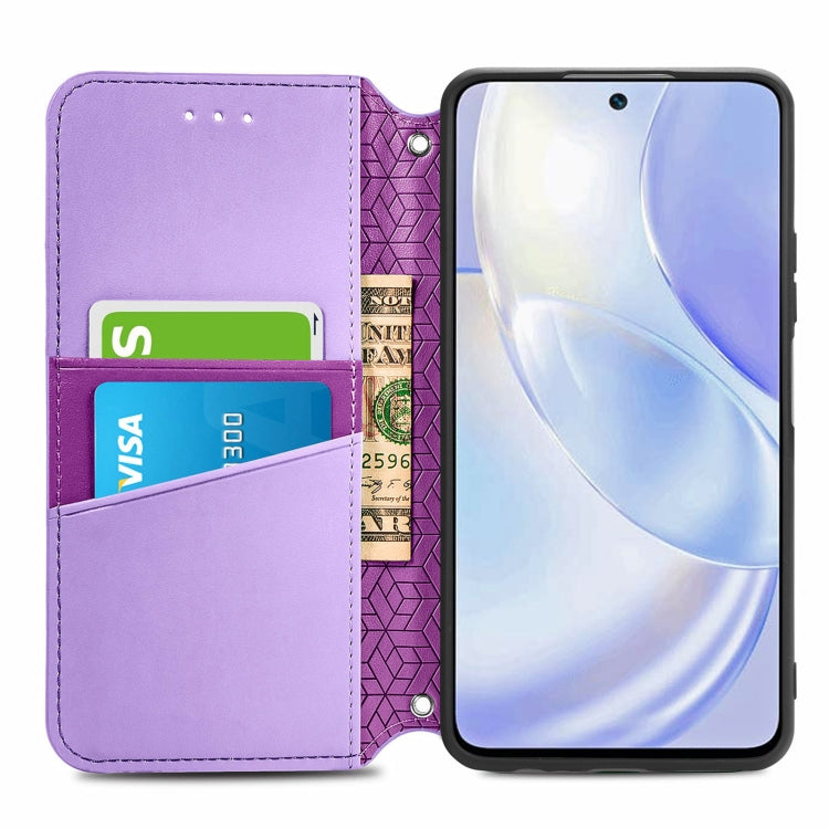For Huawei nova 8 SE Youth Blooming Mandala Embossed Pattern Magnetic Horizontal Flip Leather Case with Holder & Card Slots & Wallet