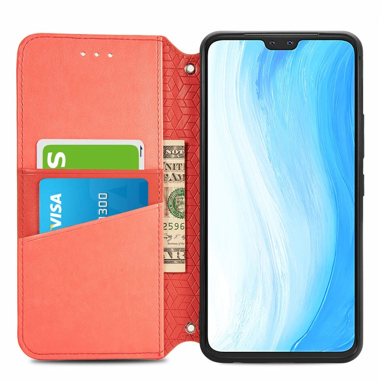 For vivo S7 Blooming Mandala Embossed Pattern Magnetic Horizontal Flip Leather Case with Holder & Card Slots & Wallet