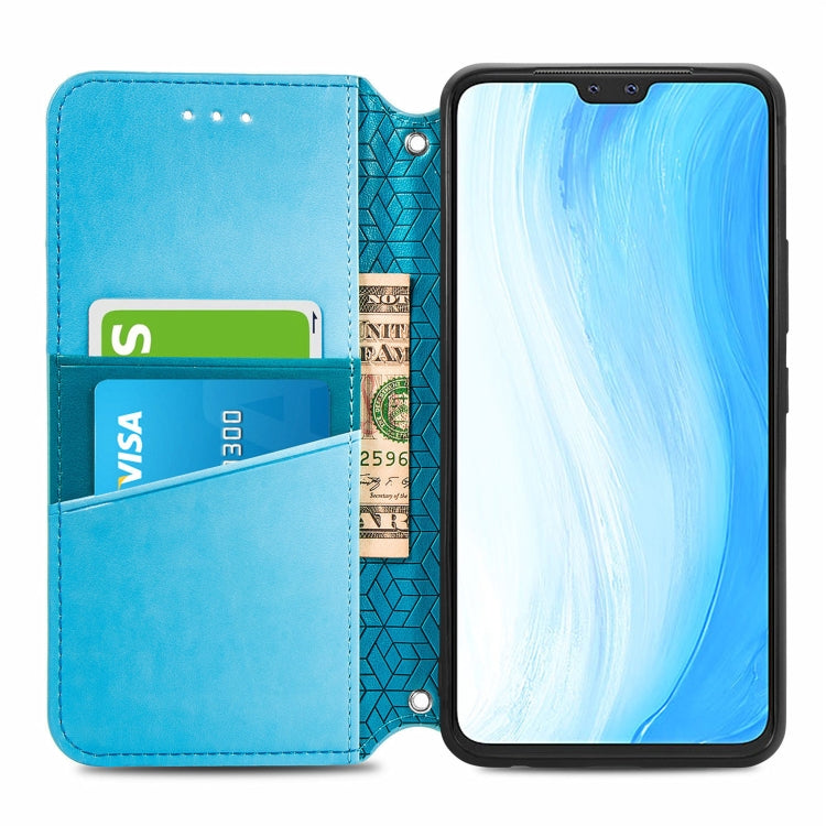 For vivo S7 Blooming Mandala Embossed Pattern Magnetic Horizontal Flip Leather Case with Holder & Card Slots & Wallet