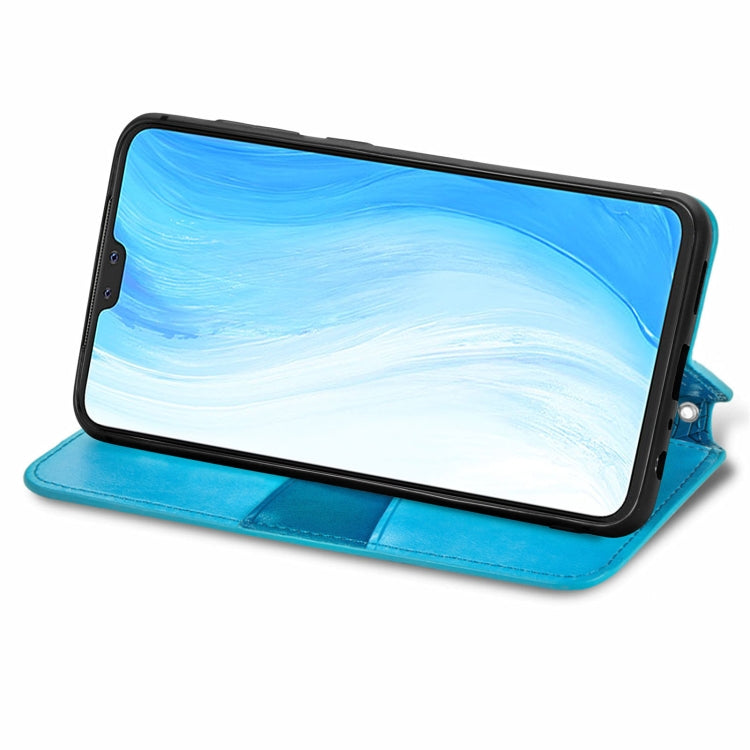 For vivo S7 Blooming Mandala Embossed Pattern Magnetic Horizontal Flip Leather Case with Holder & Card Slots & Wallet