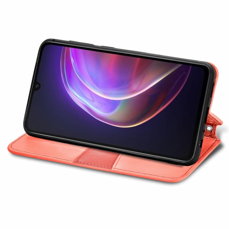 For vivo V21 Blooming Mandala Embossed Pattern Magnetic Horizontal Flip Leather Case with Holder & Card Slots & Wallet