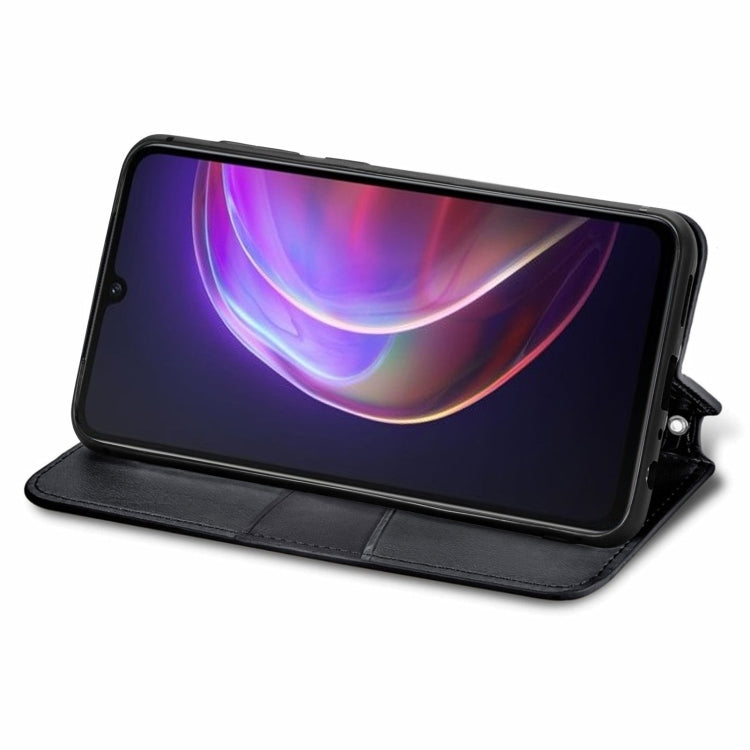 For vivo V21 Blooming Mandala Embossed Pattern Magnetic Horizontal Flip Leather Case with Holder & Card Slots & Wallet