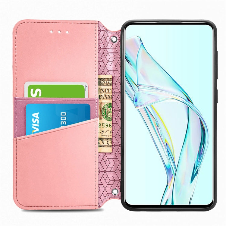 For ZTE Axon 30 5G Blooming Mandala Embossed Pattern Magnetic Horizontal Flip Leather Case with Holder & Card Slots & Wallet