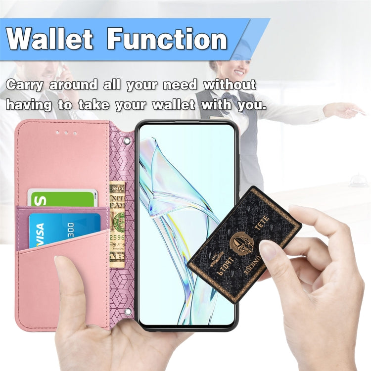 For ZTE Axon 30 5G Blooming Mandala Embossed Pattern Magnetic Horizontal Flip Leather Case with Holder & Card Slots & Wallet
