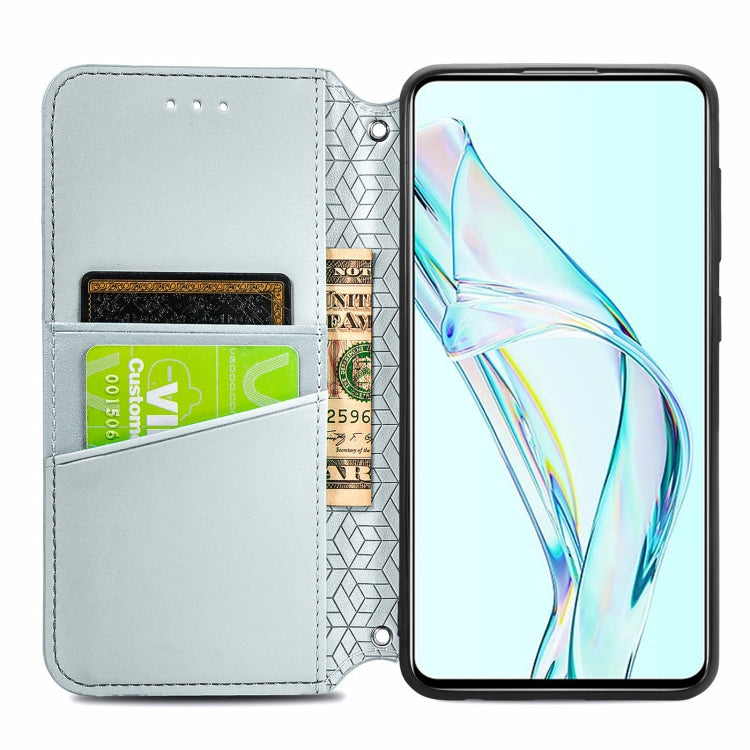 For ZTE Axon 30 5G Blooming Mandala Embossed Pattern Magnetic Horizontal Flip Leather Case with Holder & Card Slots & Wallet