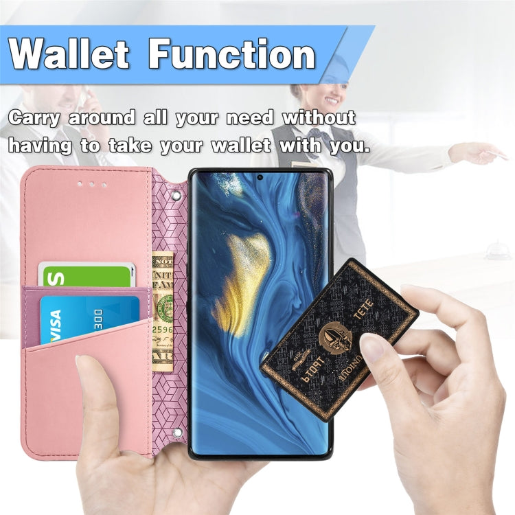 For ZTE nubia Z30 Pro Blooming Mandala Embossed Pattern Magnetic Horizontal Flip Leather Case with Holder & Card Slots & Wallet