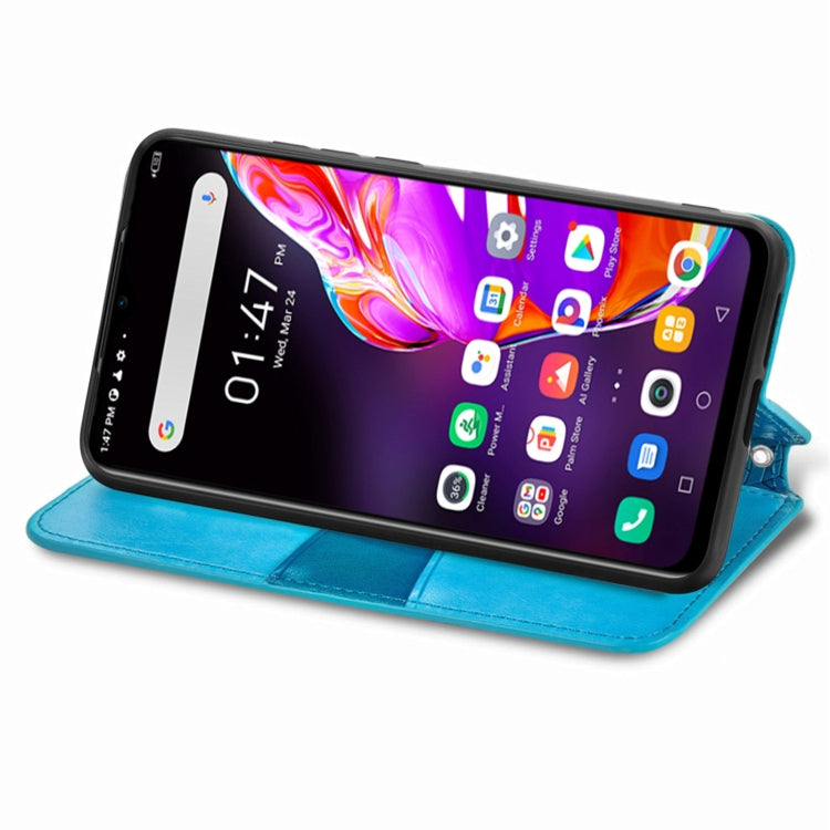 For Infinix Hot 10T Blooming Mandala Embossed Pattern Magnetic Horizontal Flip Leather Case with Holder & Card Slots & Wallet