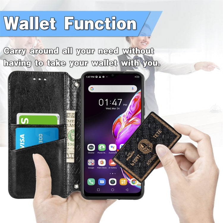 For Infinix Hot 10T Blooming Mandala Embossed Pattern Magnetic Horizontal Flip Leather Case with Holder & Card Slots & Wallet