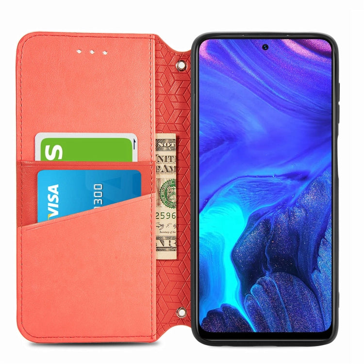 For Infinix Note 10 Pro Blooming Mandala Embossed Pattern Magnetic Horizontal Flip Leather Case with Holder & Card Slots & Wallet