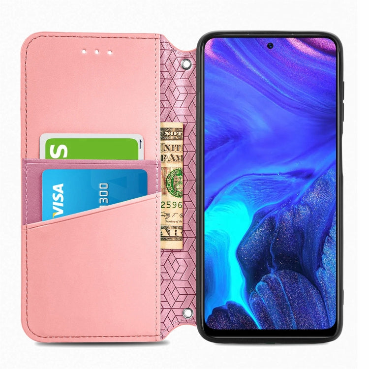 For Infinix Note 10 Pro Blooming Mandala Embossed Pattern Magnetic Horizontal Flip Leather Case with Holder & Card Slots & Wallet
