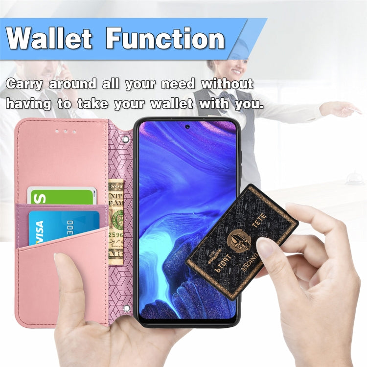 For Infinix Note 10 Pro Blooming Mandala Embossed Pattern Magnetic Horizontal Flip Leather Case with Holder & Card Slots & Wallet