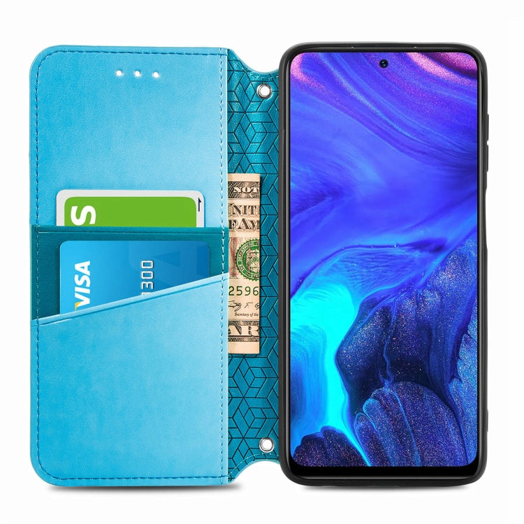 For Infinix Note 10 Pro Blooming Mandala Embossed Pattern Magnetic Horizontal Flip Leather Case with Holder & Card Slots & Wallet