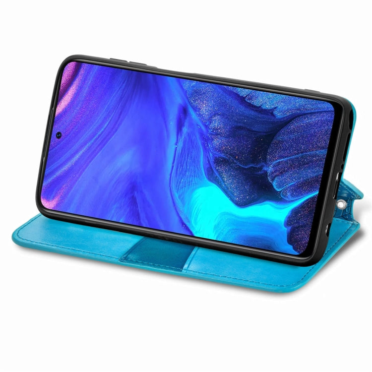 For Infinix Note 10 Pro Blooming Mandala Embossed Pattern Magnetic Horizontal Flip Leather Case with Holder & Card Slots & Wallet