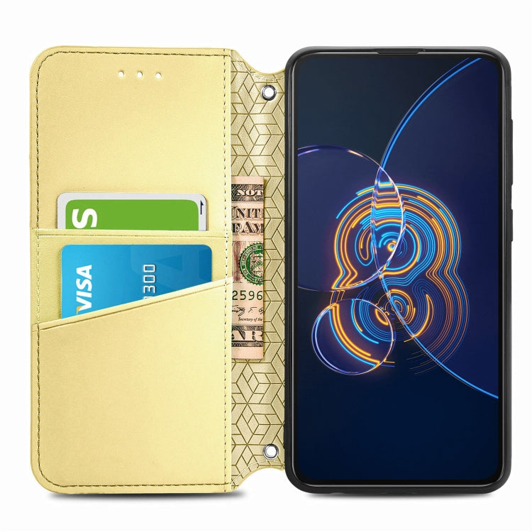 For Asus Zenfone 8 Flip Blooming Mandala Embossed Pattern Magnetic Horizontal Flip Leather Case with Holder & Card Slots & Wallet