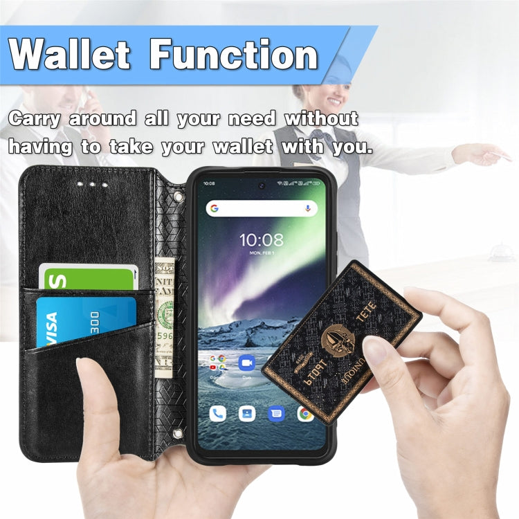For UMIDIGI Bison GT Blooming Mandala Embossed Pattern Magnetic Horizontal Flip Leather Case with Holder & Card Slots & Wallet