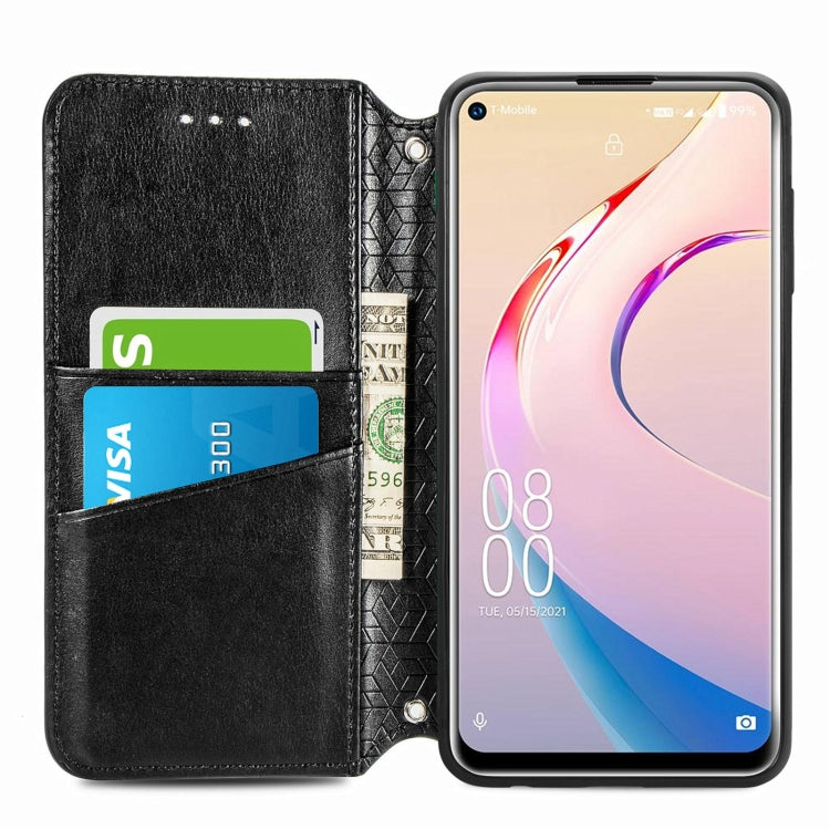 For Oukitel C21 Pro Blooming Mandala Embossed Pattern Magnetic Horizontal Flip Leather Case with Holder & Card Slots & Wallet