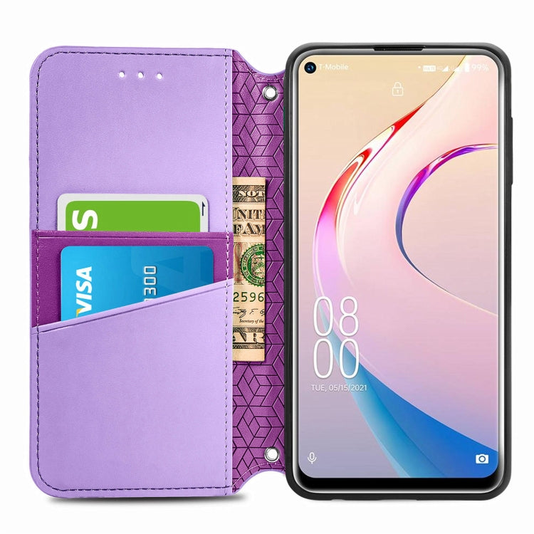 For Oukitel C21 Pro Blooming Mandala Embossed Pattern Magnetic Horizontal Flip Leather Case with Holder & Card Slots & Wallet