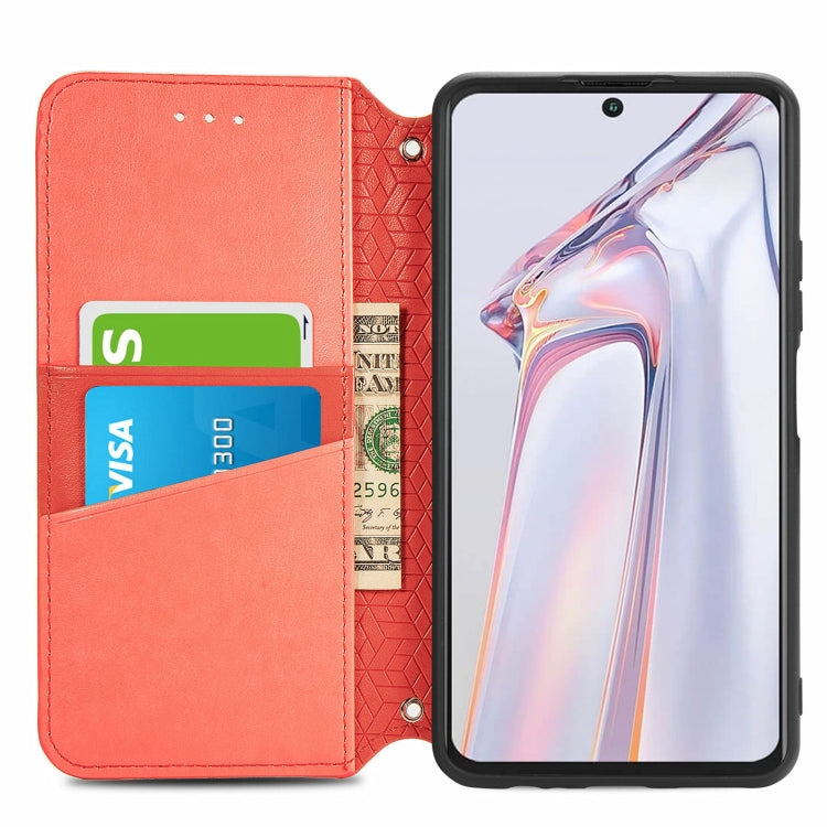 For Blackview A100 Blooming Mandala Embossed Pattern Magnetic Horizontal Flip Leather Case with Holder & Card Slots & Wallet