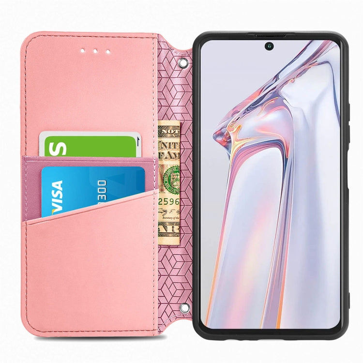 For Blackview A100 Blooming Mandala Embossed Pattern Magnetic Horizontal Flip Leather Case with Holder & Card Slots & Wallet