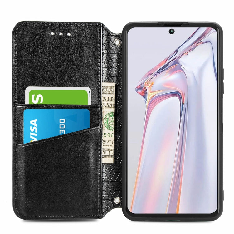 For Blackview A100 Blooming Mandala Embossed Pattern Magnetic Horizontal Flip Leather Case with Holder & Card Slots & Wallet