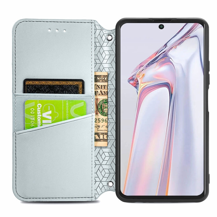 For Blackview A100 Blooming Mandala Embossed Pattern Magnetic Horizontal Flip Leather Case with Holder & Card Slots & Wallet