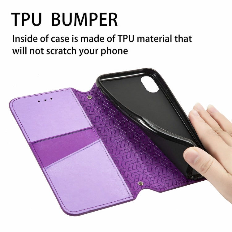 For Blackview A100 Blooming Mandala Embossed Pattern Magnetic Horizontal Flip Leather Case with Holder & Card Slots & Wallet