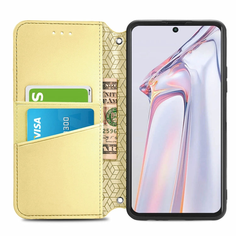 For Blackview A100 Blooming Mandala Embossed Pattern Magnetic Horizontal Flip Leather Case with Holder & Card Slots & Wallet