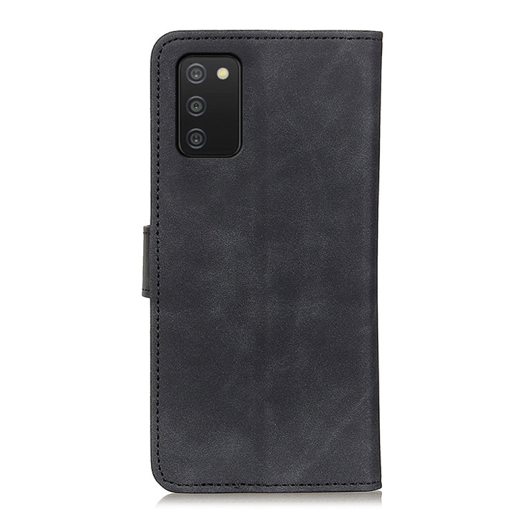 For Samsung Galaxy A03s 164mm KHAZNEH Retro Texture PU + TPU Horizontal Flip Leather Case with Holder & Card Slots & Wallet