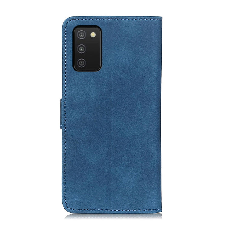 For Samsung Galaxy A03s 164mm KHAZNEH Retro Texture PU + TPU Horizontal Flip Leather Case with Holder & Card Slots & Wallet
