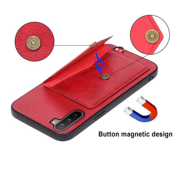 For Huawei Mate 40 Lite Litchi Texture Silicone + PC + PU Leather Back Cover Shockproof Case with Card Slot