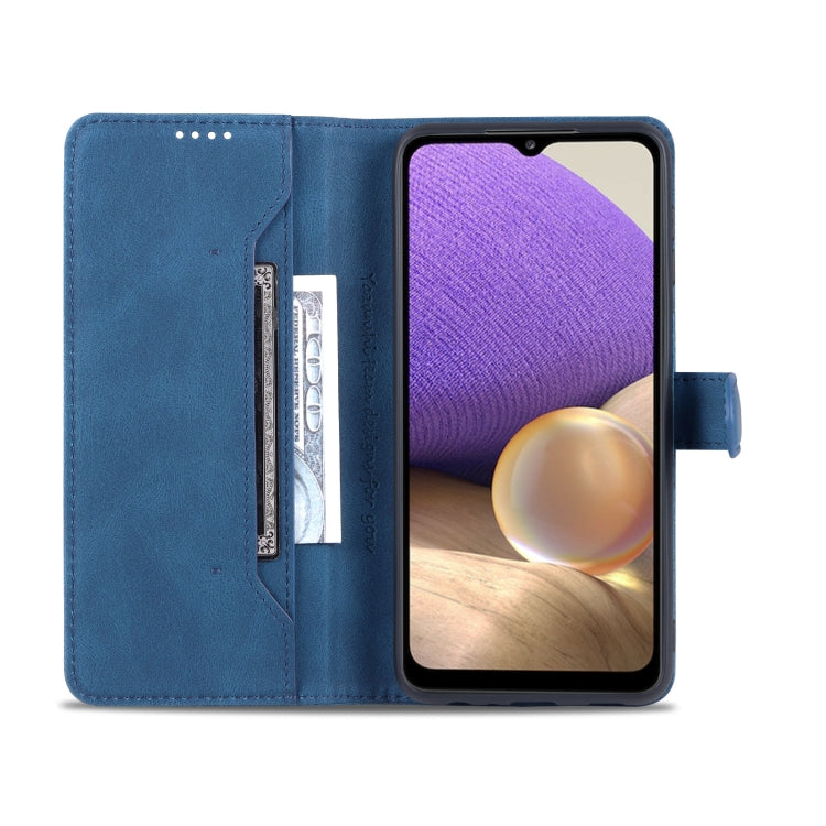 For Samsung Galaxy A32 5G AZNS Dream II Skin Feel PU+TPU Horizontal Flip Leather Case with Holder & Card Slots & Wallet