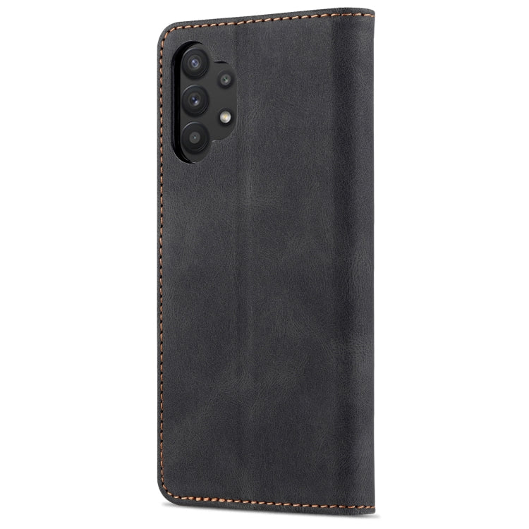For Samsung Galaxy A32 5G AZNS Dream II Skin Feel PU+TPU Horizontal Flip Leather Case with Holder & Card Slots & Wallet