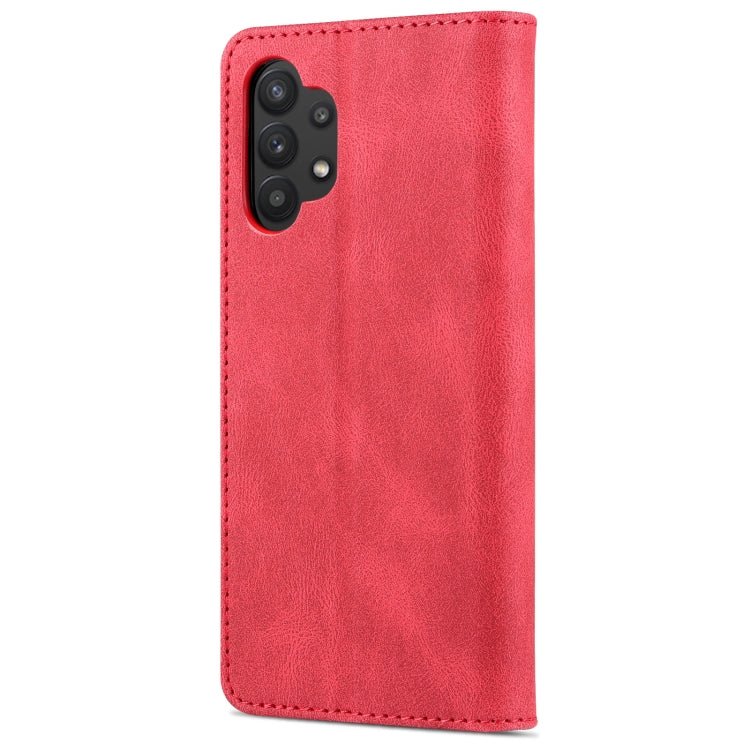 For Samsung Galaxy A32 5G AZNS Dream II Skin Feel PU+TPU Horizontal Flip Leather Case with Holder & Card Slots & Wallet