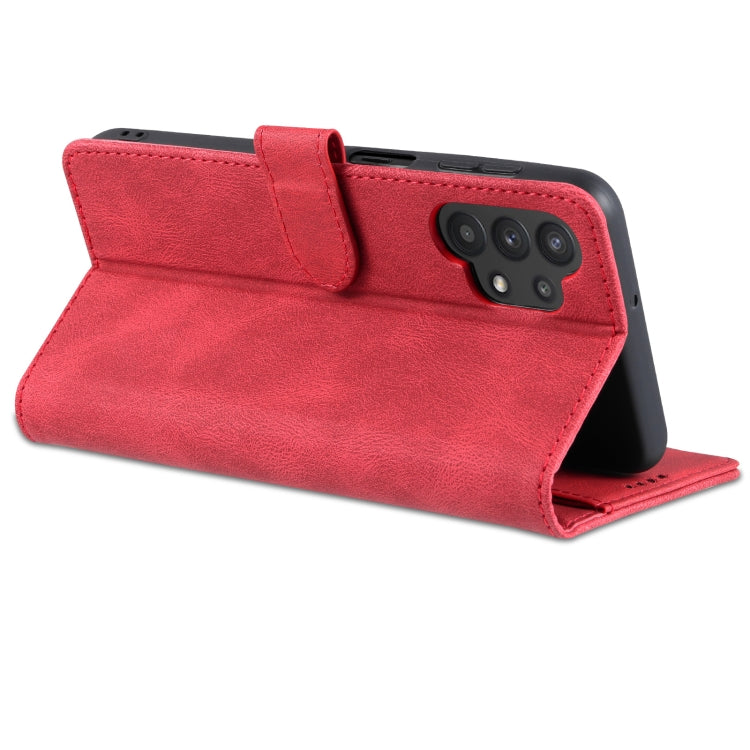 For Samsung Galaxy A32 5G AZNS Dream II Skin Feel PU+TPU Horizontal Flip Leather Case with Holder & Card Slots & Wallet