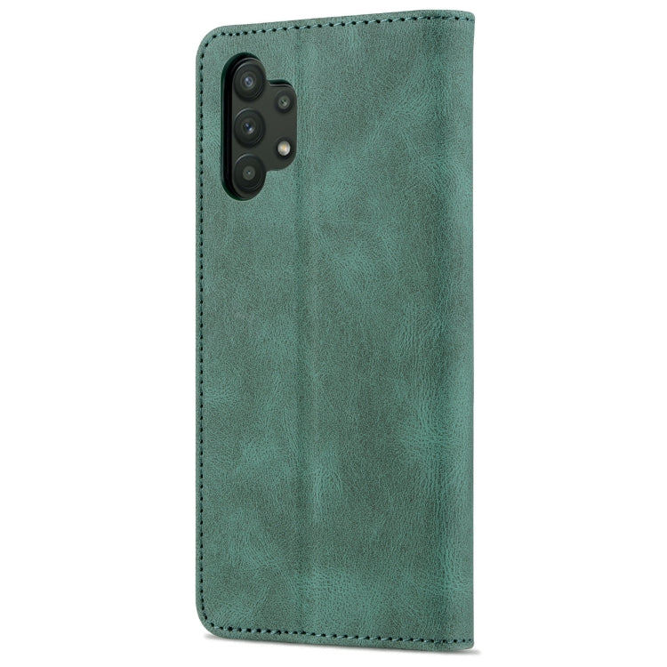 For Samsung Galaxy A32 5G AZNS Dream II Skin Feel PU+TPU Horizontal Flip Leather Case with Holder & Card Slots & Wallet