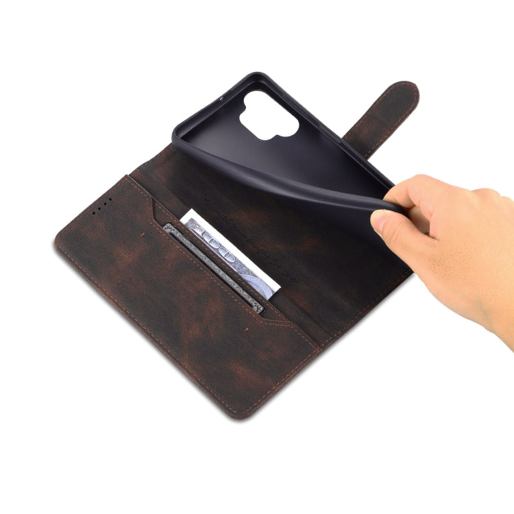 For Samsung Galaxy A32 5G AZNS Dream II Skin Feel PU+TPU Horizontal Flip Leather Case with Holder & Card Slots & Wallet